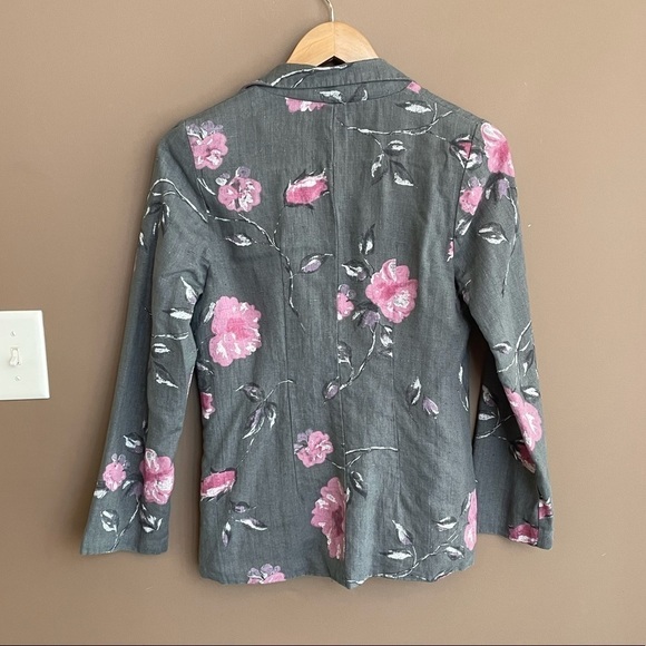 Urban‎ Renewal Vintage Floral Blazer Size Small - Picture 3 of 6